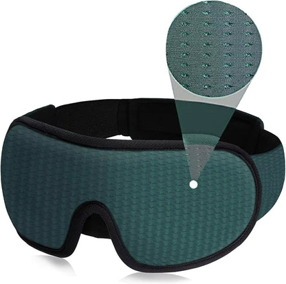 3D Mask for Sleep Eye Mask Lights Blockout Soft Padded Sleeping Fabric Cover Shade Blindfold Eyepatch