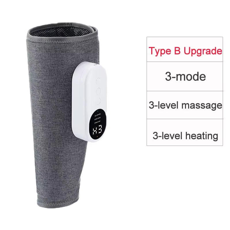 360° Air Pressure Calf Massager Machine 3 Mode Foot Leg Muscle Relaxation Promote Blood Circulation 360° All-Round Package