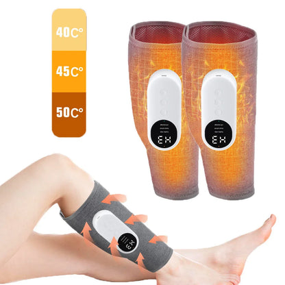 360° Air Pressure Calf Massager Machine 3 Mode Foot Leg Muscle Relaxation Promote Blood Circulation 360° All-Round Package